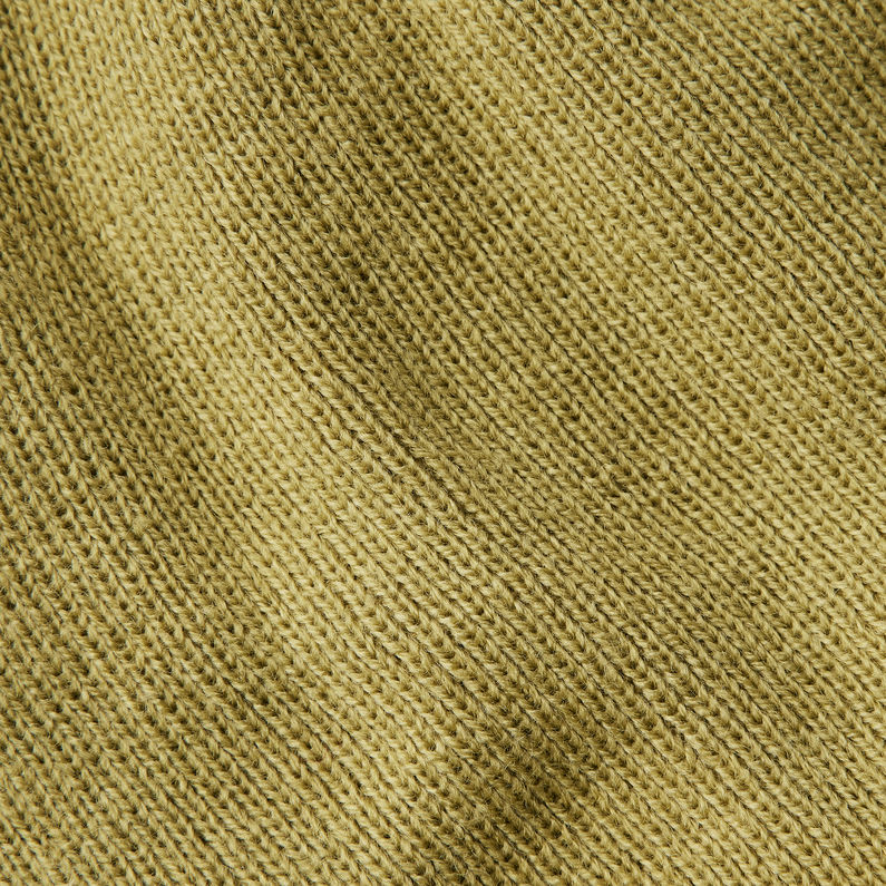 G-STAR® Effo Long Beanie Gelb fabric shot