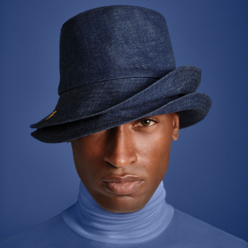 G-STAR® Stephen Jones Bucket Hat Dark blue