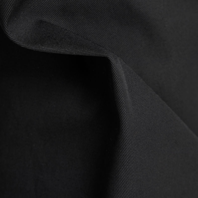 G-STAR® Pleated High Waist Chino Zwart