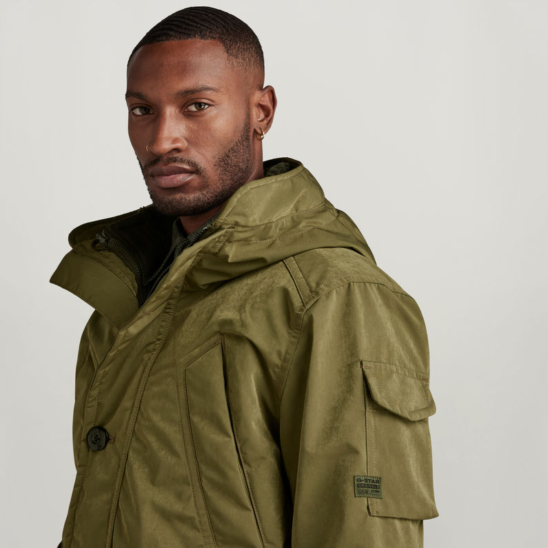 2-In-1 Adaptable Vodan Jacket | Green | G-Star RAW® US