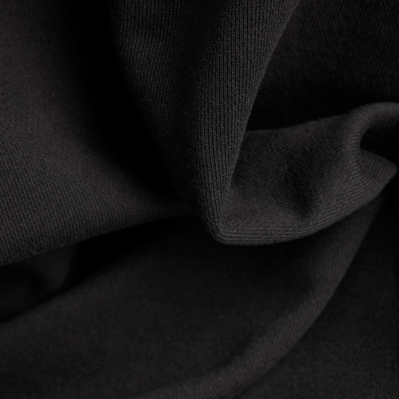 G-STAR® Sleeve Graphics Oversized Hoodie Black