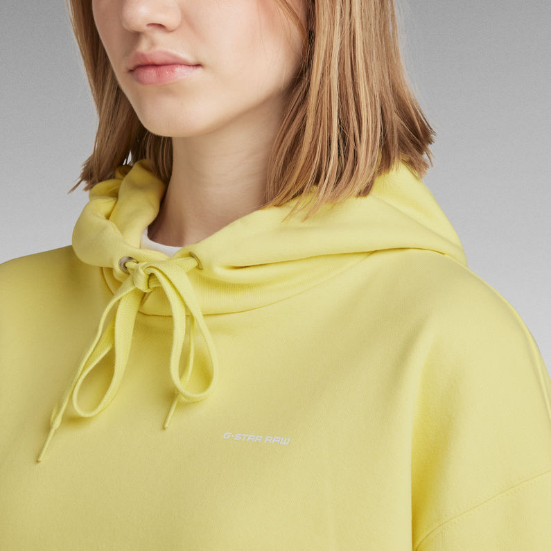 G-STAR® Sweat à capuche Graphic Core Jaune
