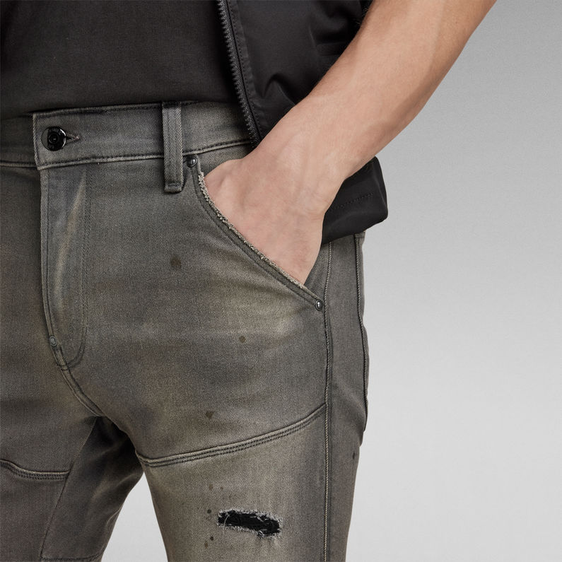 G-STAR® 5620 Zip Knee Skinny Jeans Grey