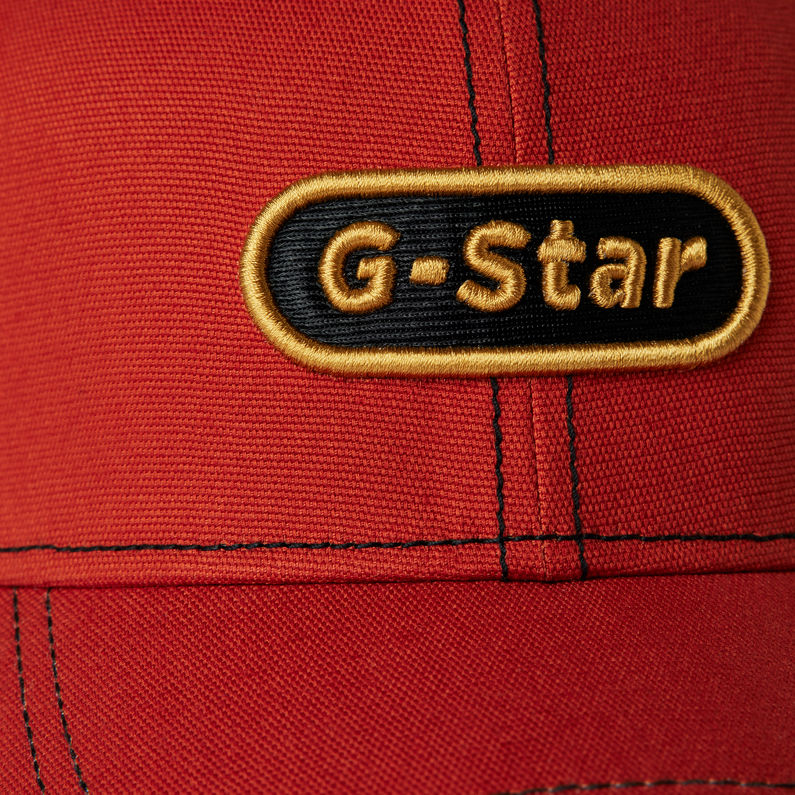 g-star-raw-casquette-embro-baseball-trucker-orange