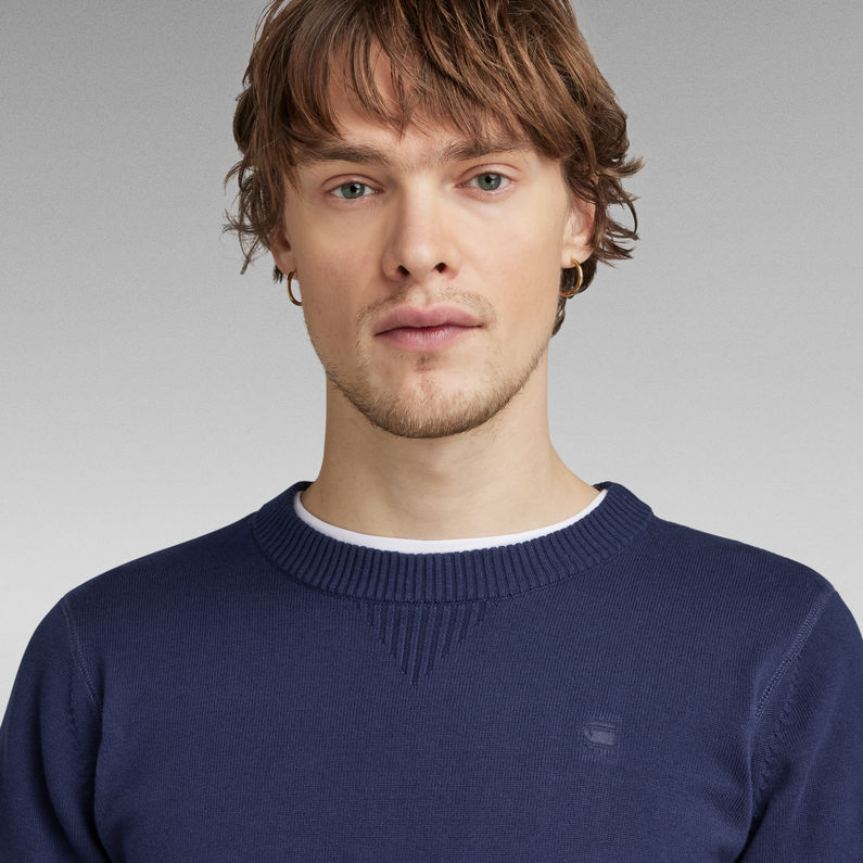 G-STAR® Classic Sport Knitted Top Dark blue