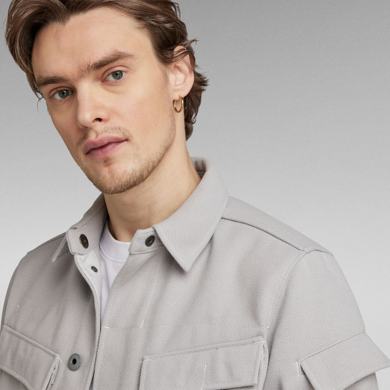 G-Star RAW® Unisex Mysterious Overshirt Grau