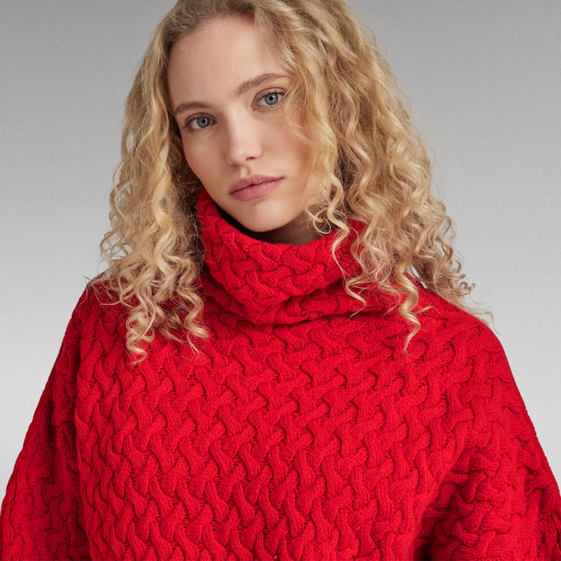 g-star-chunky-loose-turtle-knitted-sweater-red