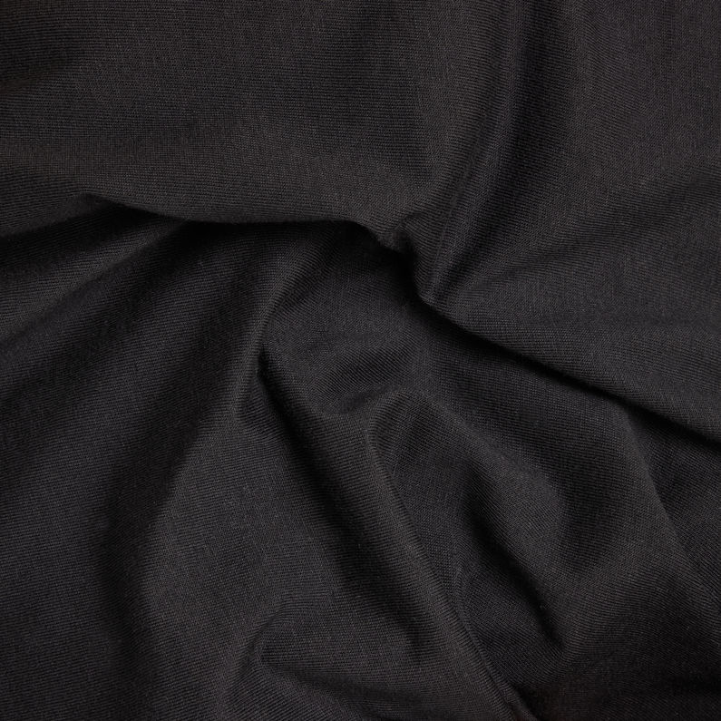 G-STAR® Lash Cap Sleeve Tape T-Shirt Schwarz