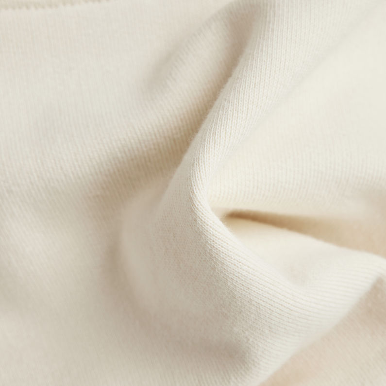 G-STAR® Vintage Cropped Logo Loose Sweatshirt Beige