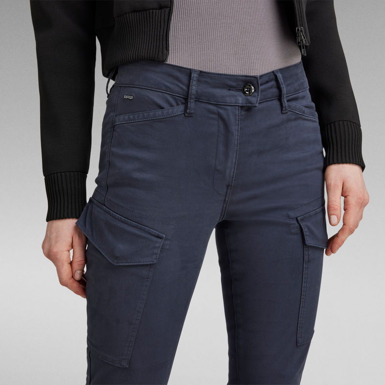 G-STAR® Pantalones Blossite G-Shape Army High Skinny Azul oscuro