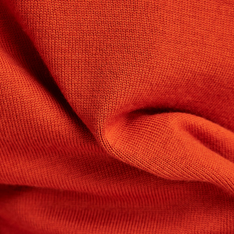 G-STAR® Premium Core Knitted Pullover Orange