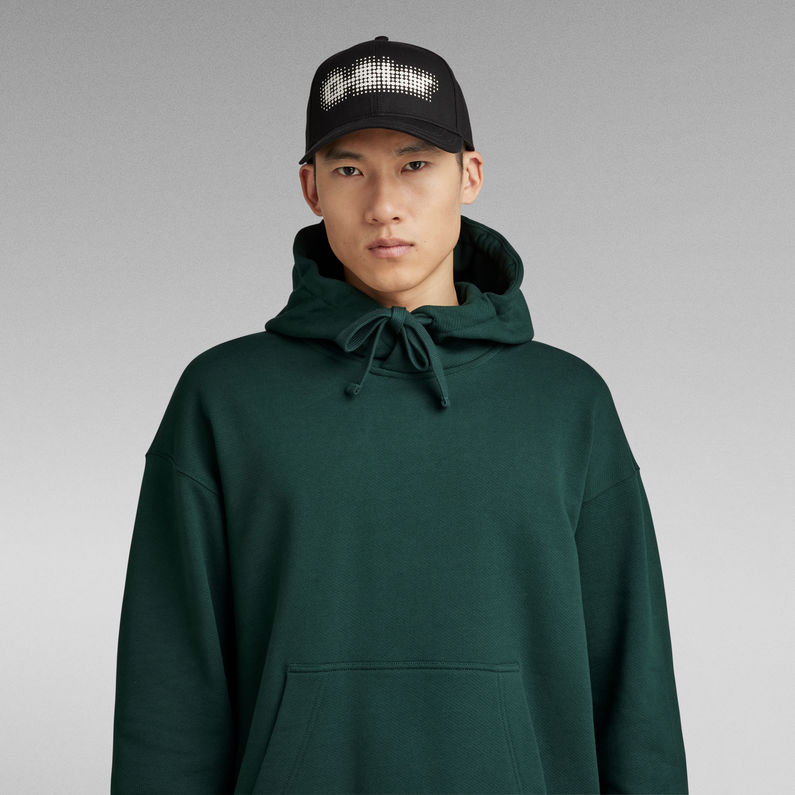 G-STAR® Sweat À Capuche Essential Unisex Loose Vert