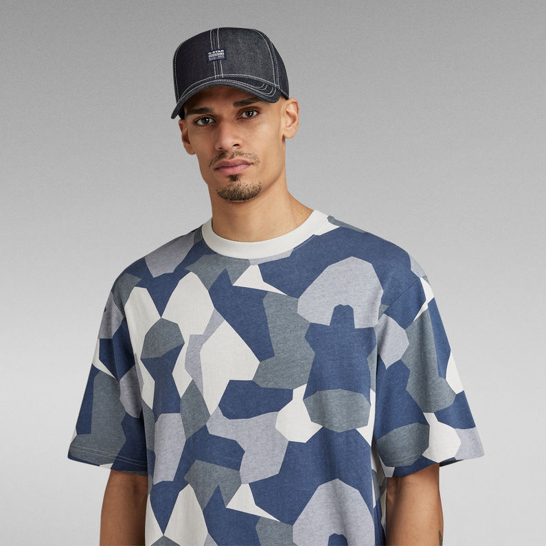 G-STAR® Oversized Boxy T-Shirt Symmetric Allover Multi color