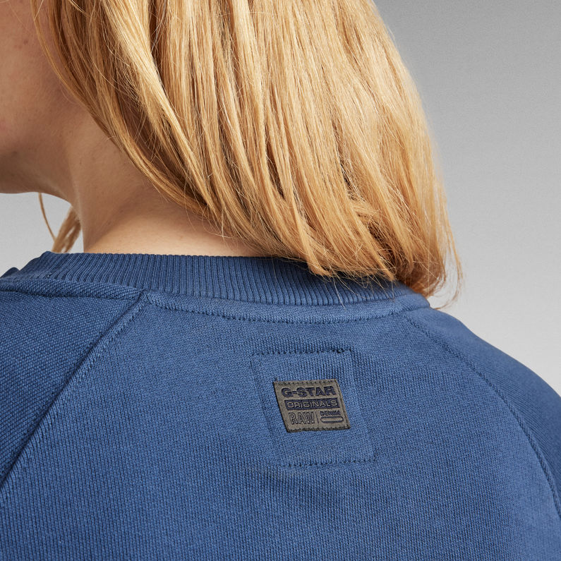 G-STAR® Raglan Logo Sweater Medium blue