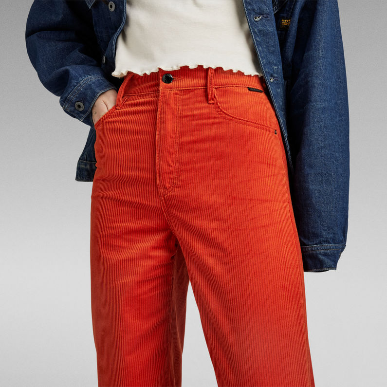 G-Star RAW® Deck 2.0 Ultra High Loose Pants Orange