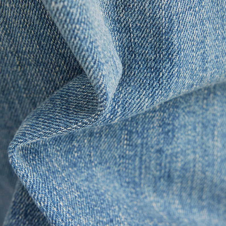 G-STAR® Straight Tapered Denim Cargo Broek Midden blauw