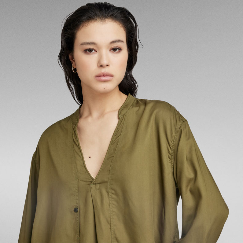 G-STAR® Chemise V-Neck Vert