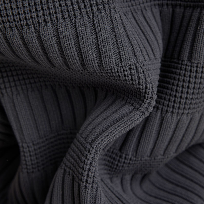 G-Star RAW® Engineered Zip Thru Knit Grey