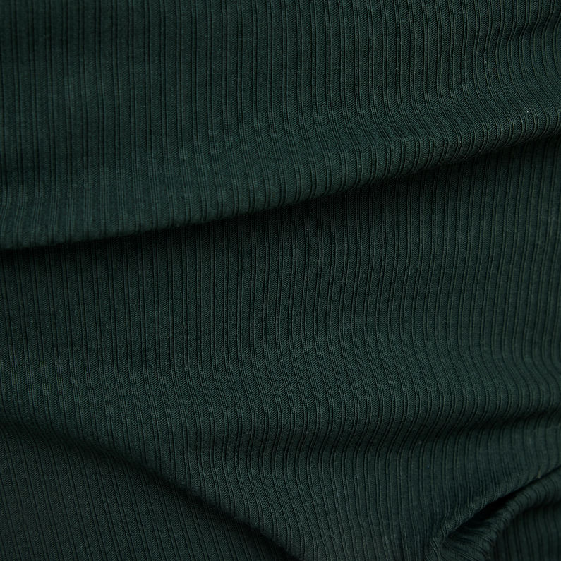 G-STAR® Top Slim Rib Scoop Vert