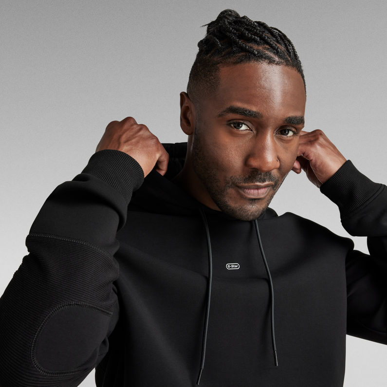 G-STAR® Sweat À Capuche Moto Noir