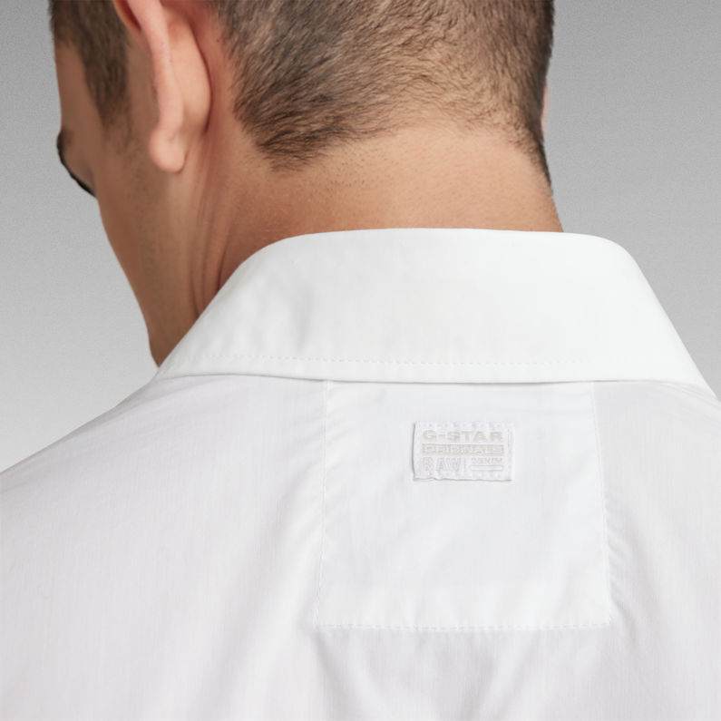 G-STAR® Formal Super Slim Hemd Weiß