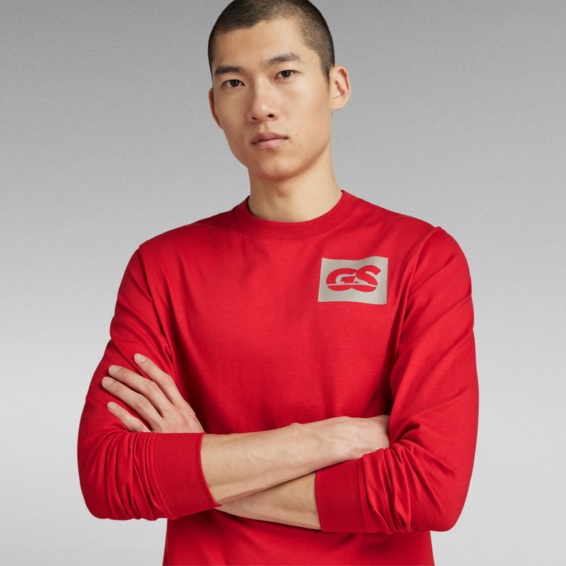 G-STAR® GS RAW Back Graphic T-Shirt Rot