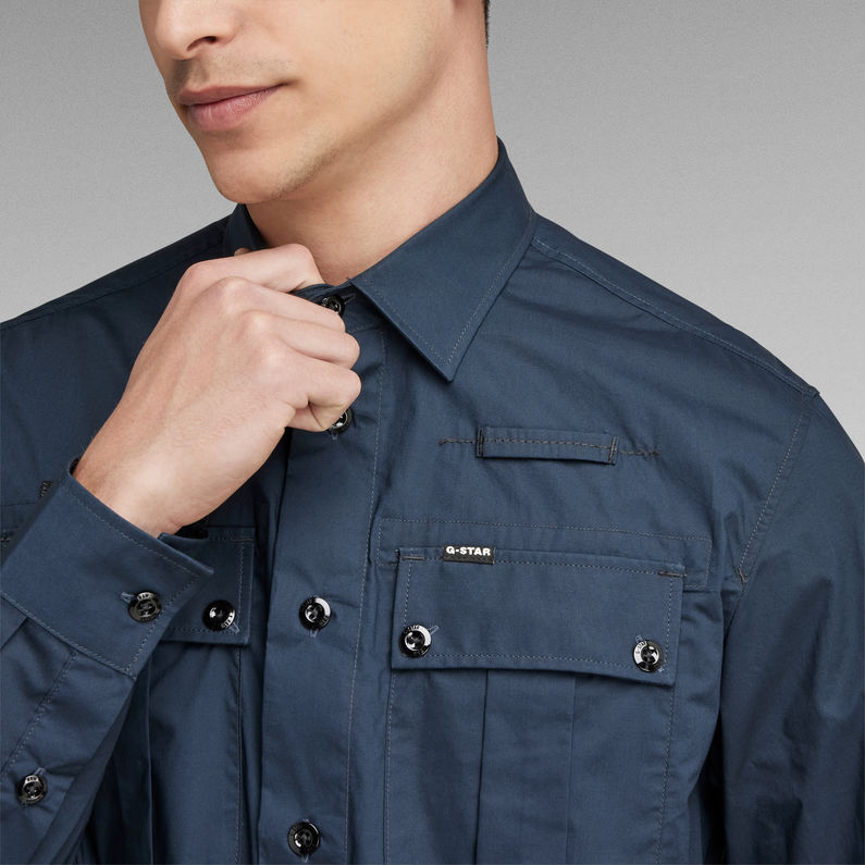 G-Star RAW® Police Regular Shirt Dark blue