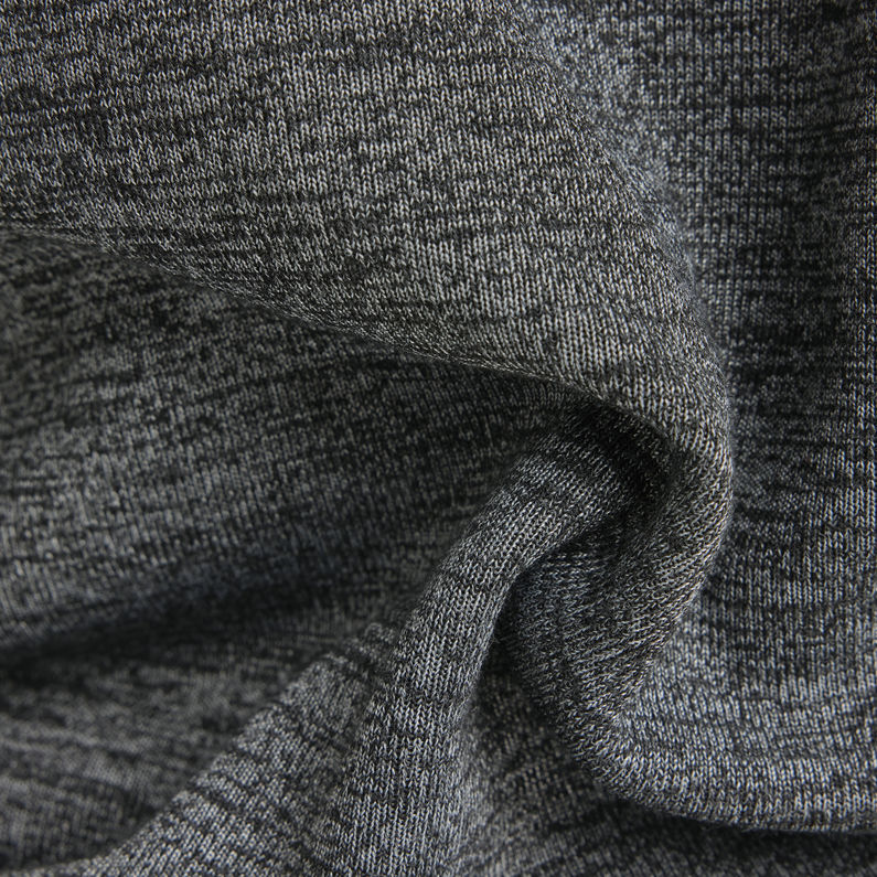 G-STAR® Fleece Zip Sweatshirt Schwarz