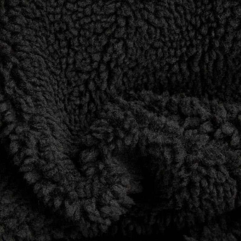 G-STAR® Long Teddy Jacke Schwarz