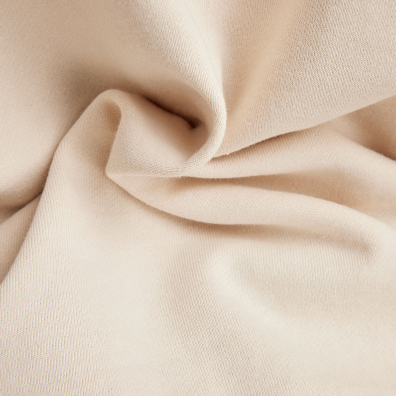 G-STAR® Puff Logo Print Crew Sweatshirt Weiß