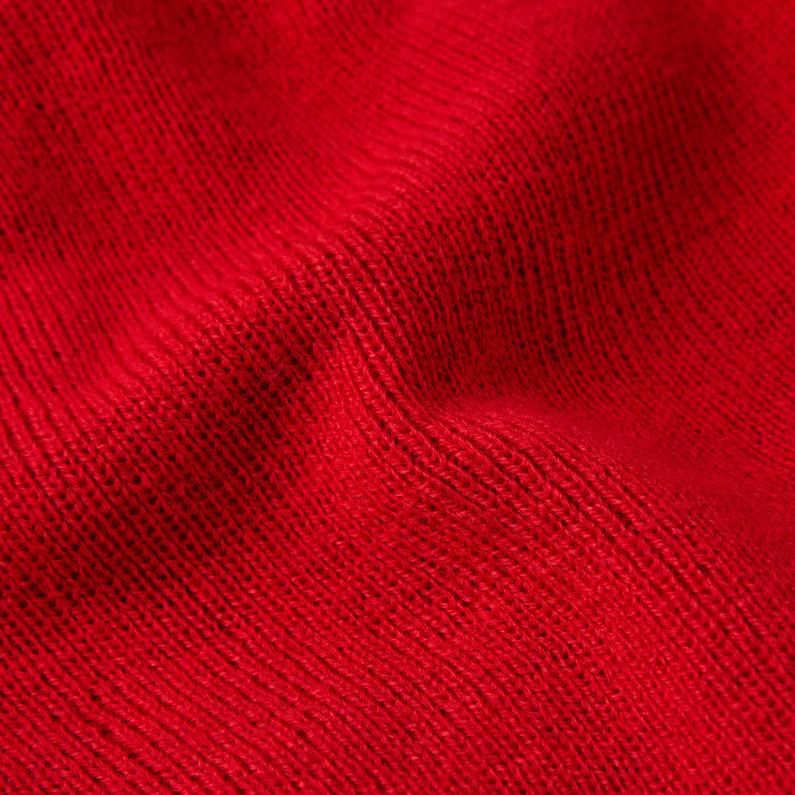 G-STAR® Bonnet Effo Long Rouge fabric shot