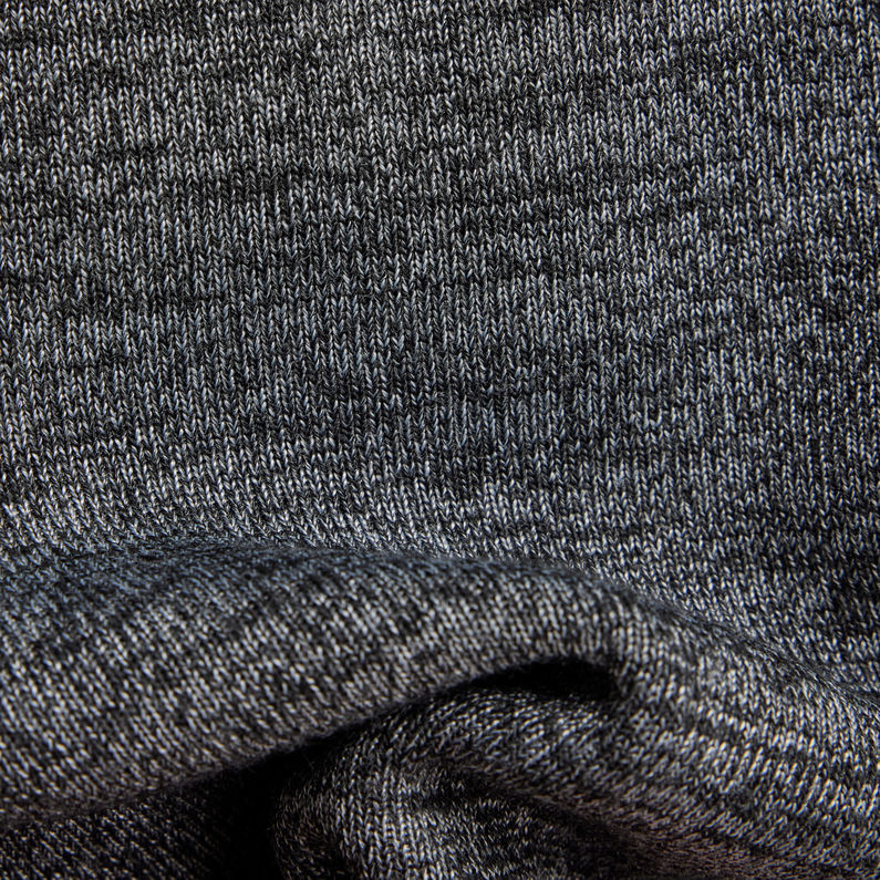 G-STAR® Fleece Zip Slim Sweater ブラック