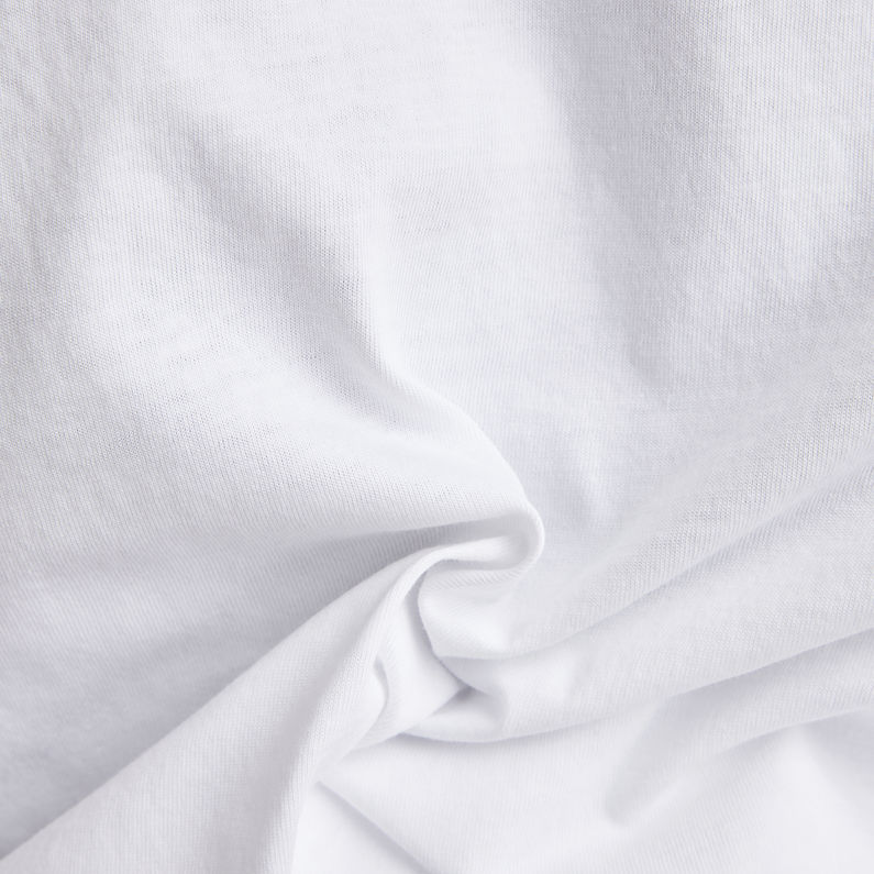 G-Star RAW® T-shirt Velcro Blanc