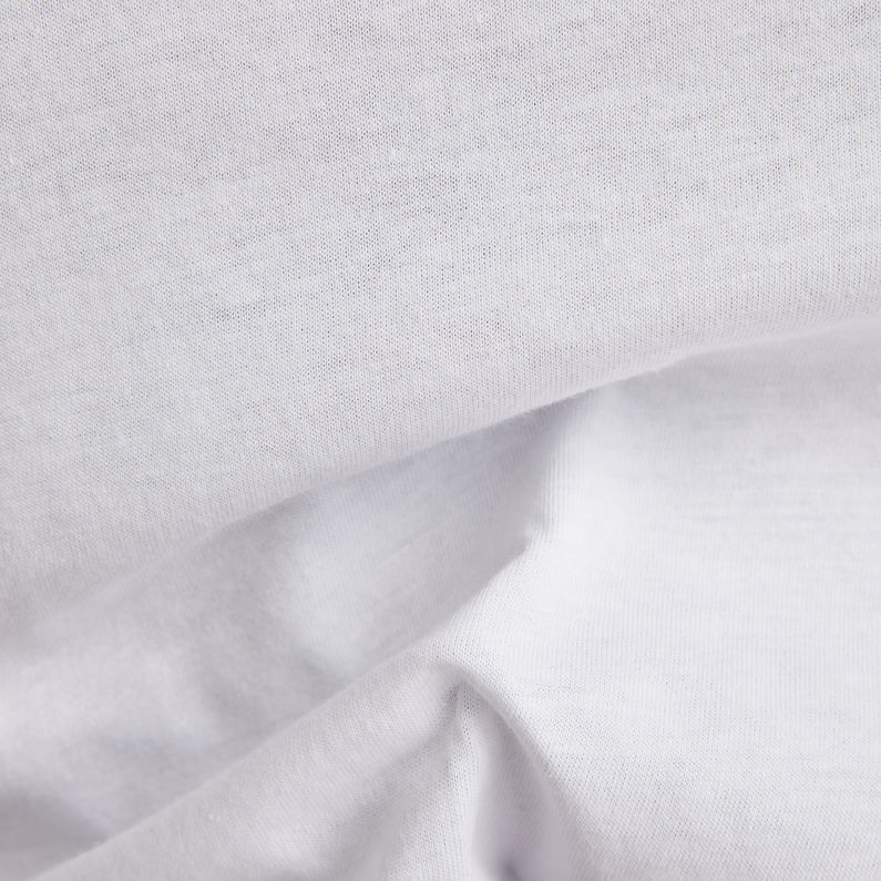 G-STAR® 3D RAW. Logo Slim T-Shirt Weiß