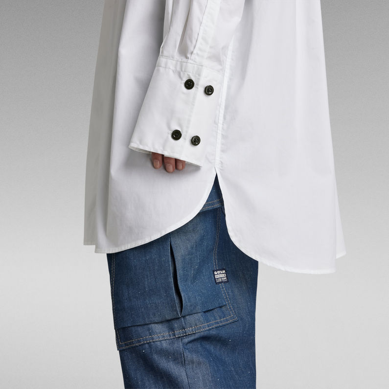 G-STAR® Chemise Oversized Boyfriend Blanc