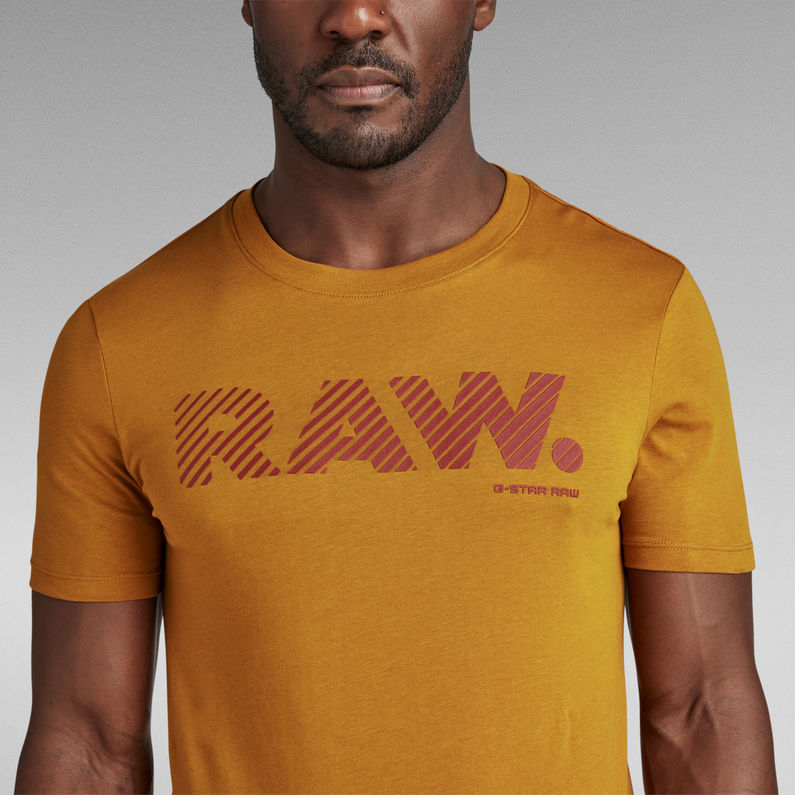 g-star-3d-raw-logo-slim-t-shirt-brown