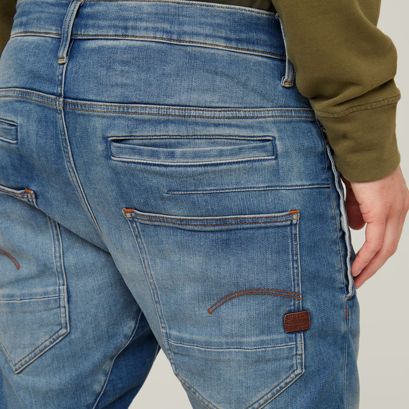 G-Star RAW® D-Staq 3D Slim Jeans Midden blauw