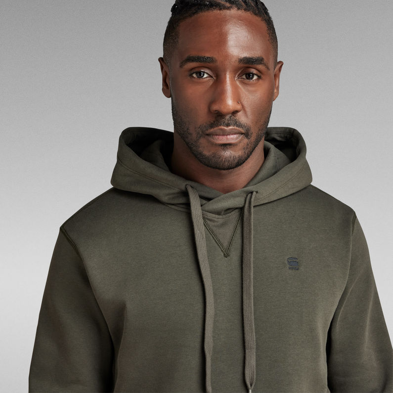 G-STAR® Premium Core Hooded Sweater Grau