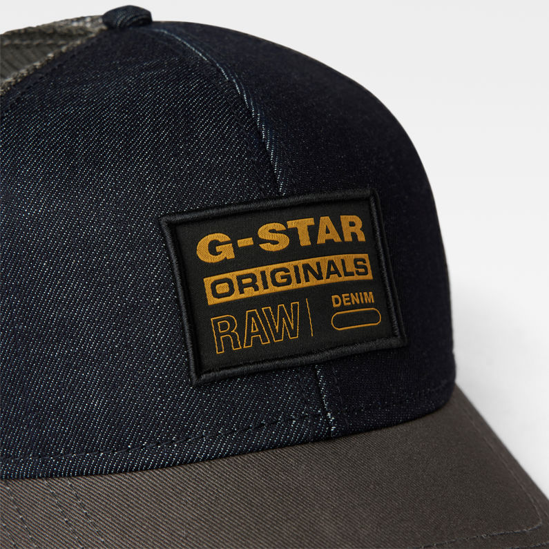 G-STAR® Gorra De Rejilla Denim Embro Baseball Azul oscuro