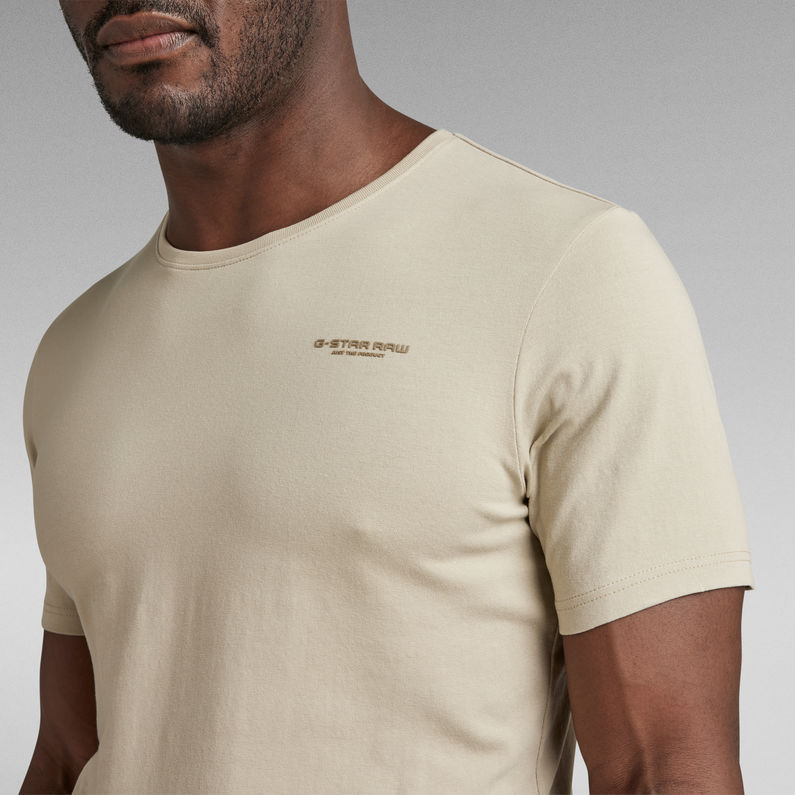 G-STAR® T-Shirt Slim Base Beige