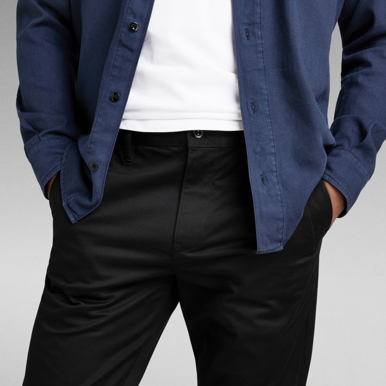 G-STAR® Slim Chino Schwarz