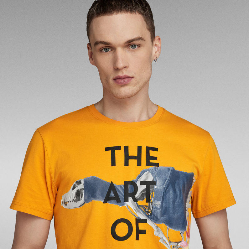 G-STAR® Art Of RAW T-Shirt Yellow