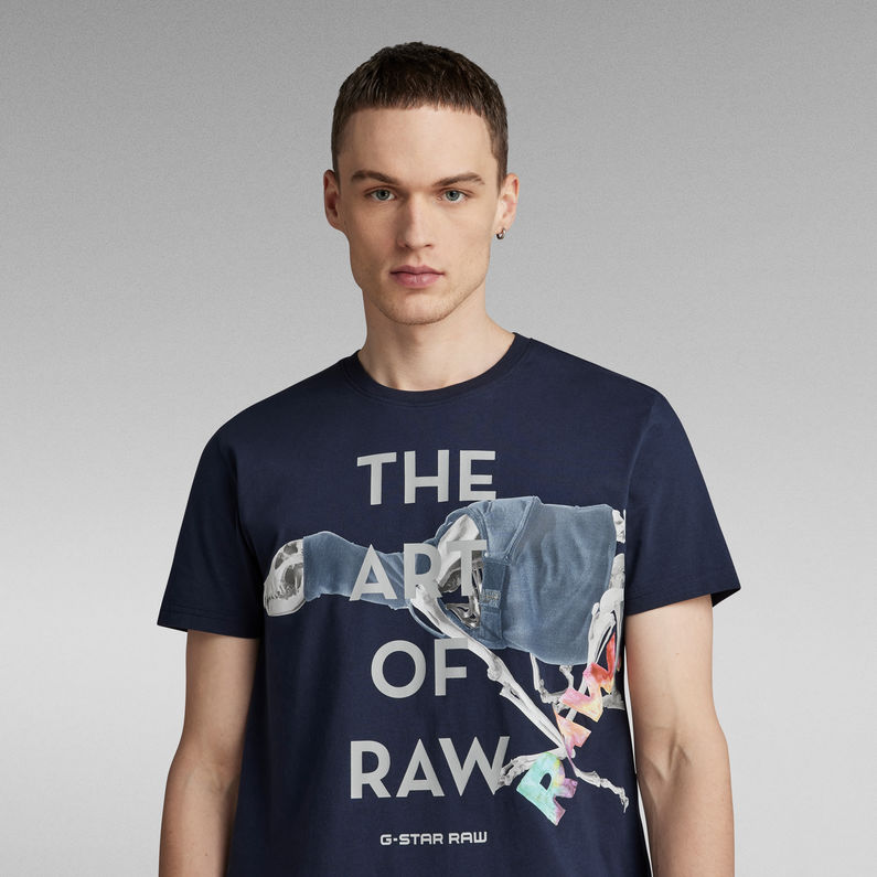 G-STAR® Art Of RAW T-Shirt Dark blue