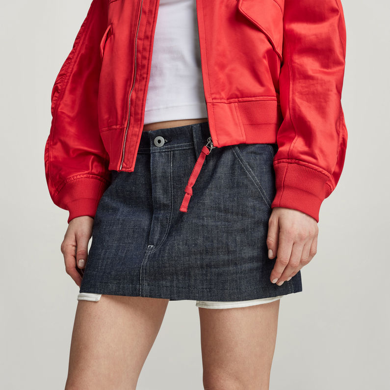 Denim Mini Skirt | Medium blue | G-Star RAW® KR