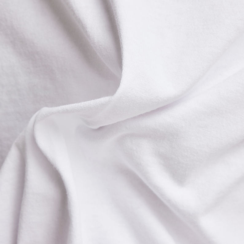 G-STAR® T-Shirt Unisex Boxy Base Blanc