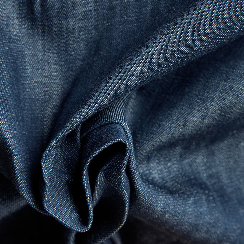 G-STAR® Chemise Unisex Premium Dakota Regular Evergreen Bleu foncé