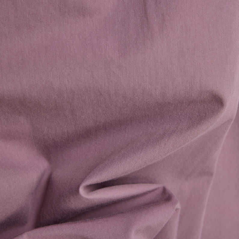 g-star-raw-fabric-mix-loose-hoodie-dress-purple