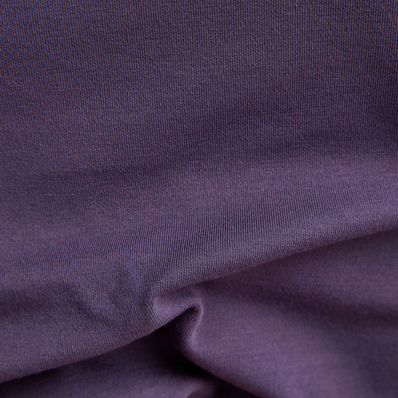 G-STAR® Cycling Ultra Slim Cropped T-Shirt Lila