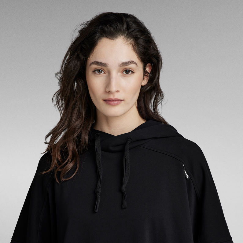 G-STAR® Vestido sudadera con capucha XXL Negro