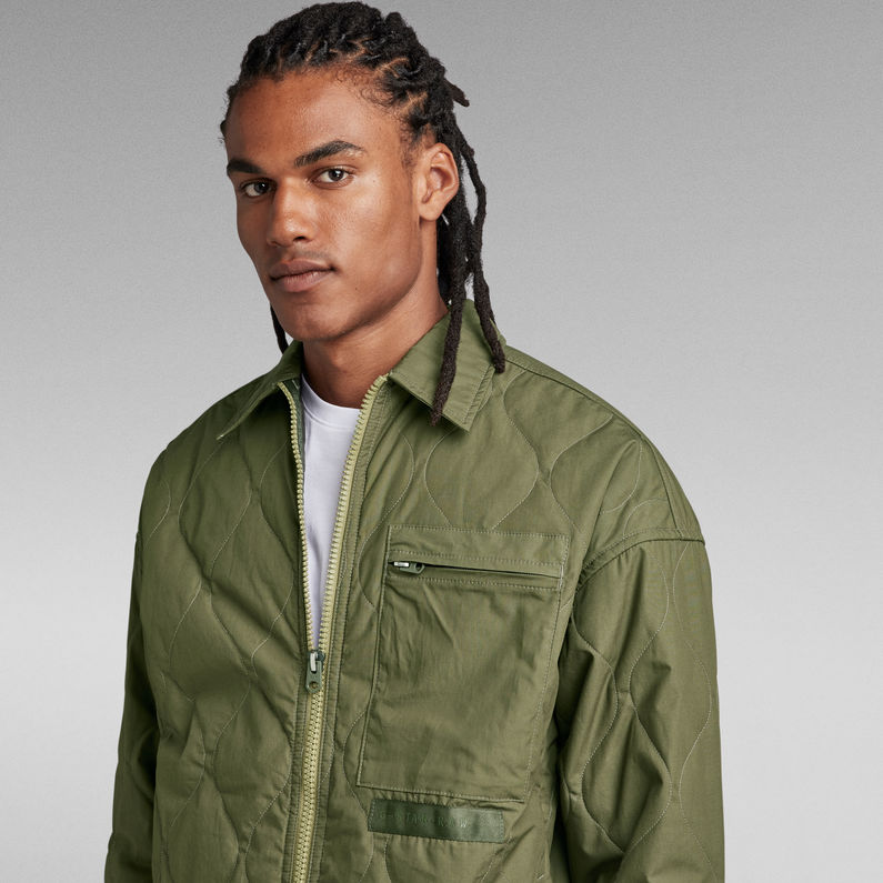 G-Star RAW® Unisex Postino Oversized Jacket 2.0 Green